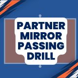 partner mirror passing drill