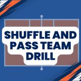 shuffle and pass team drill