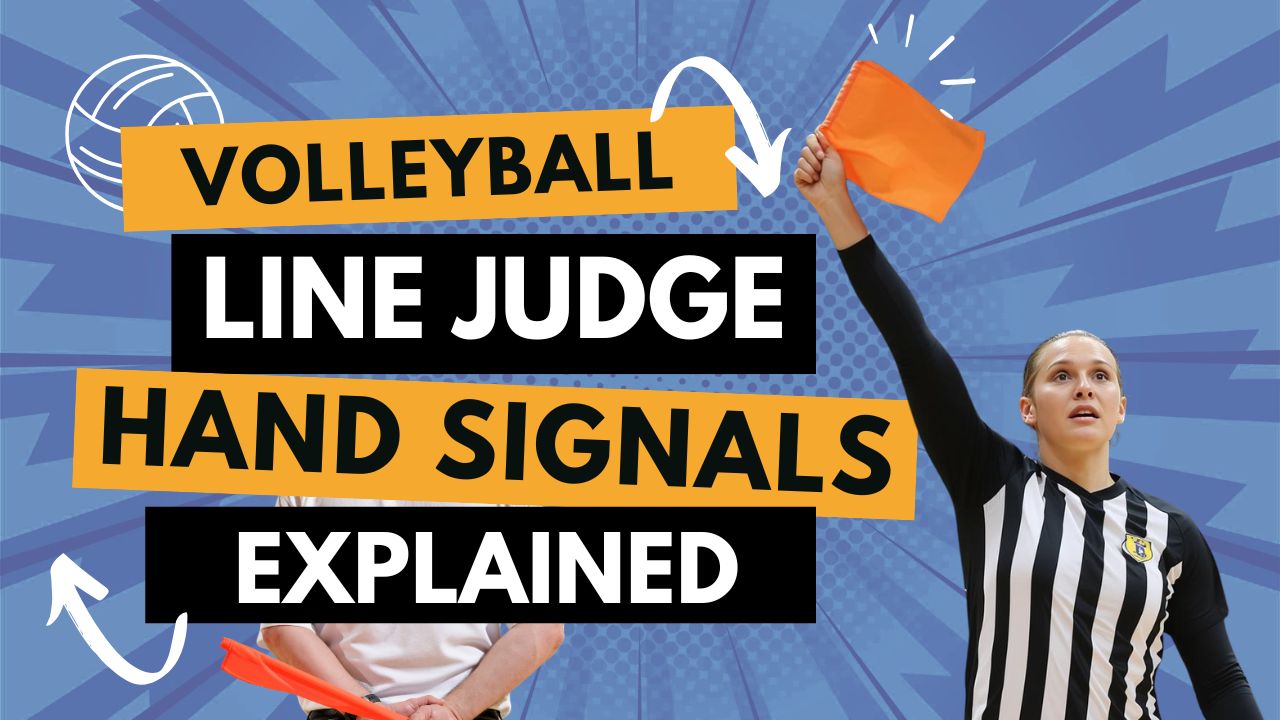 Line Ref hand signals Volleyball Reffing Video